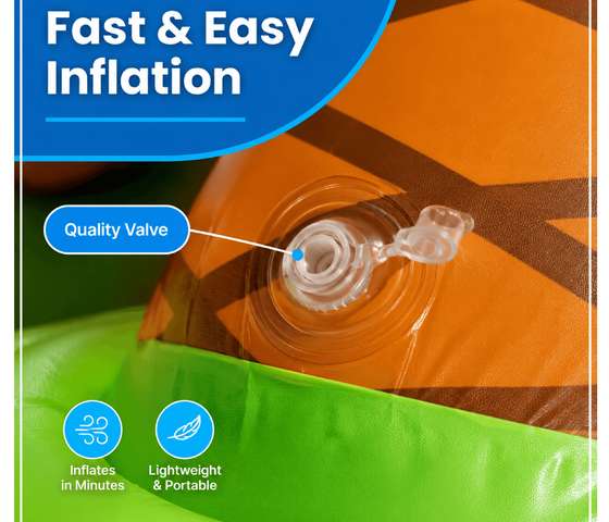 Inflatable Palm Tree valve