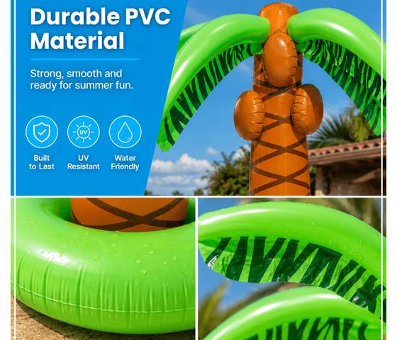 Inflatable Palm Tree details 2 material